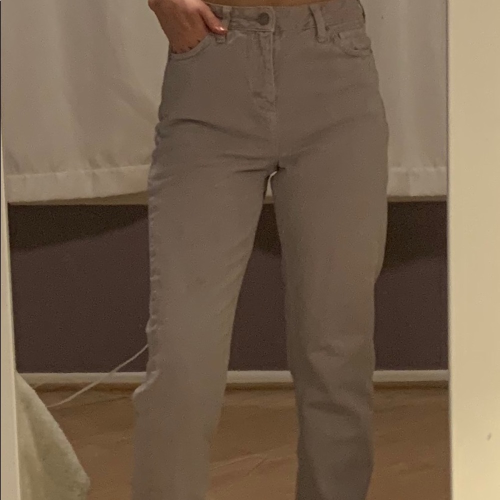 Light purple mom jeans
